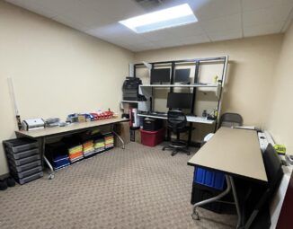 Office declutter and organization in Dauphin County, Pennsylvania by The Edited Maison