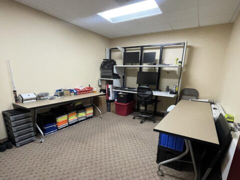 Office declutter and organization in Dauphin County, Pennsylvania by The Edited Maison